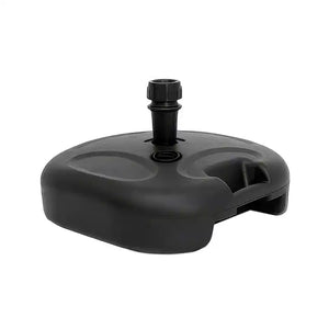 Base de agua para fly banner de plástico negro
