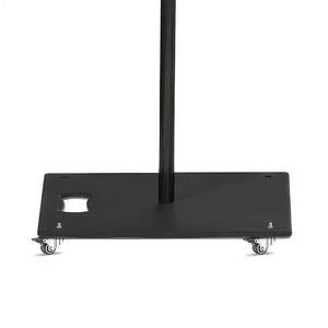 Base deluxe de 4 kg con ruedas para fly banner en negro mate