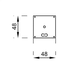 Medidas de la base pesada 12 kg para fly banner
