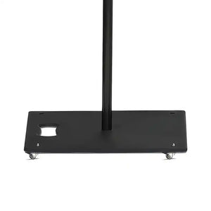 Base pesada de 12 kg con ruedas para fly banner en negro mate