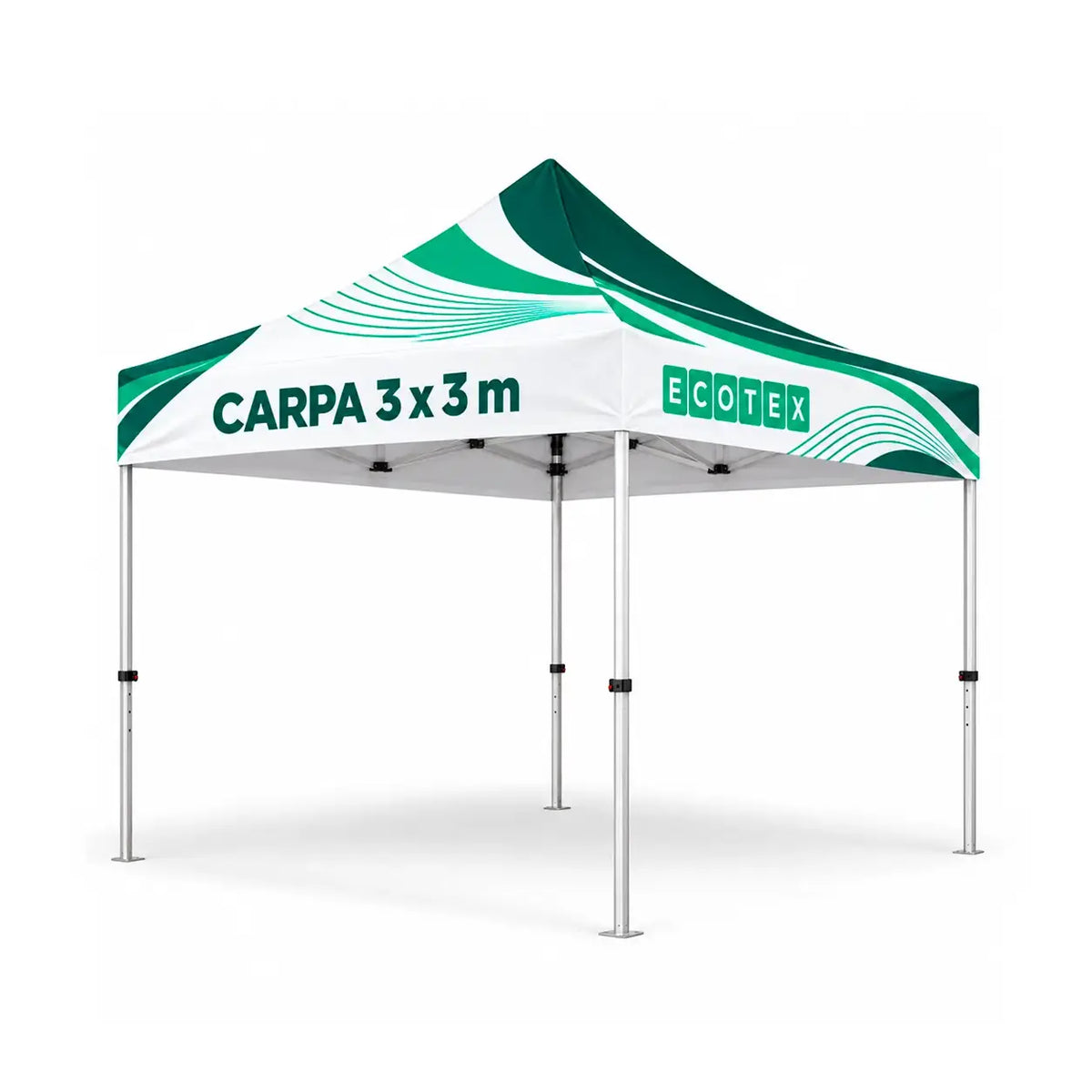 Carpa personalizada 3x3 metros