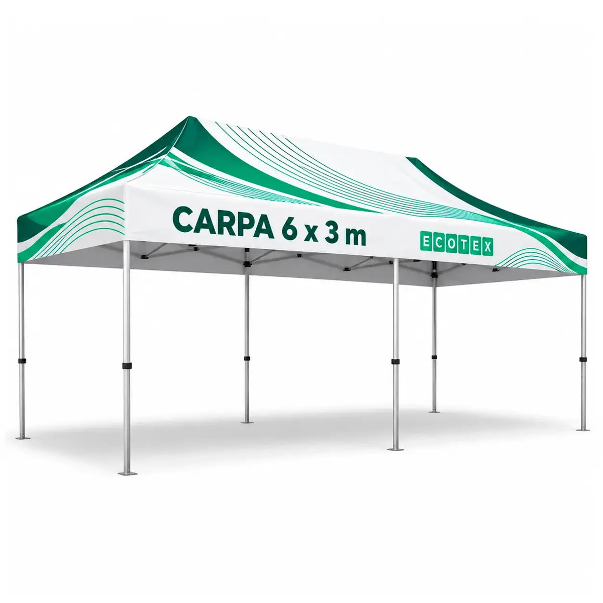 Carpa personalizada 3x6 metros