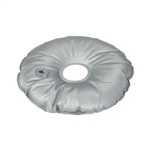 Flotador de PVC gris para base cruceta de fly banner