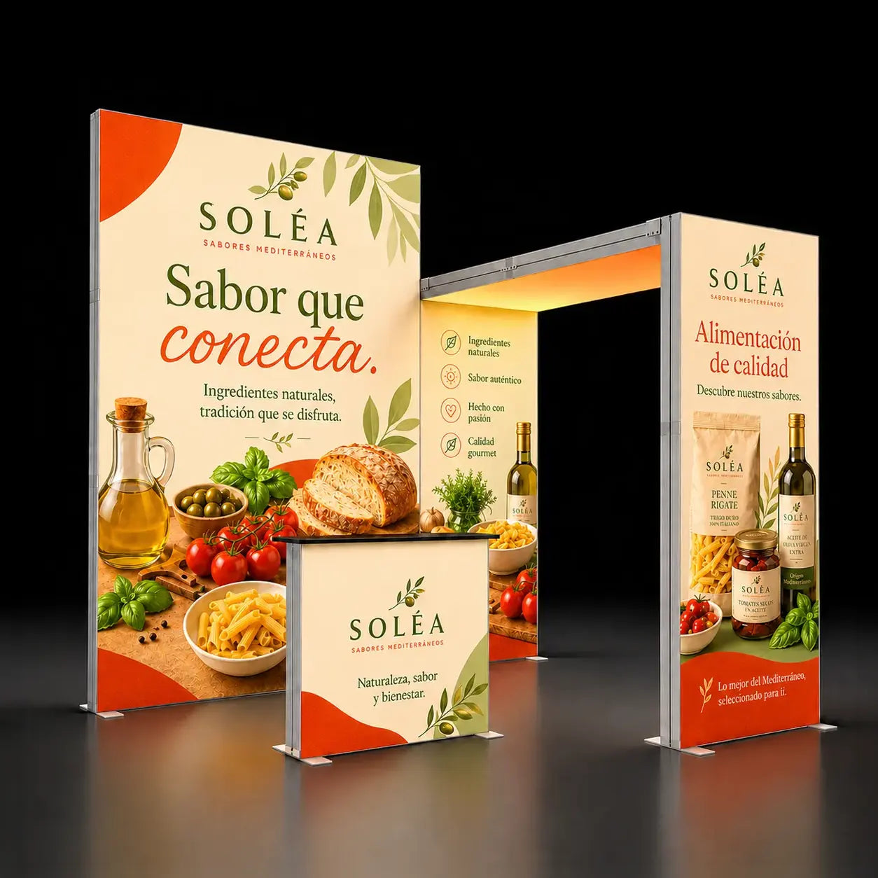 Stand 3x3-3 m alto