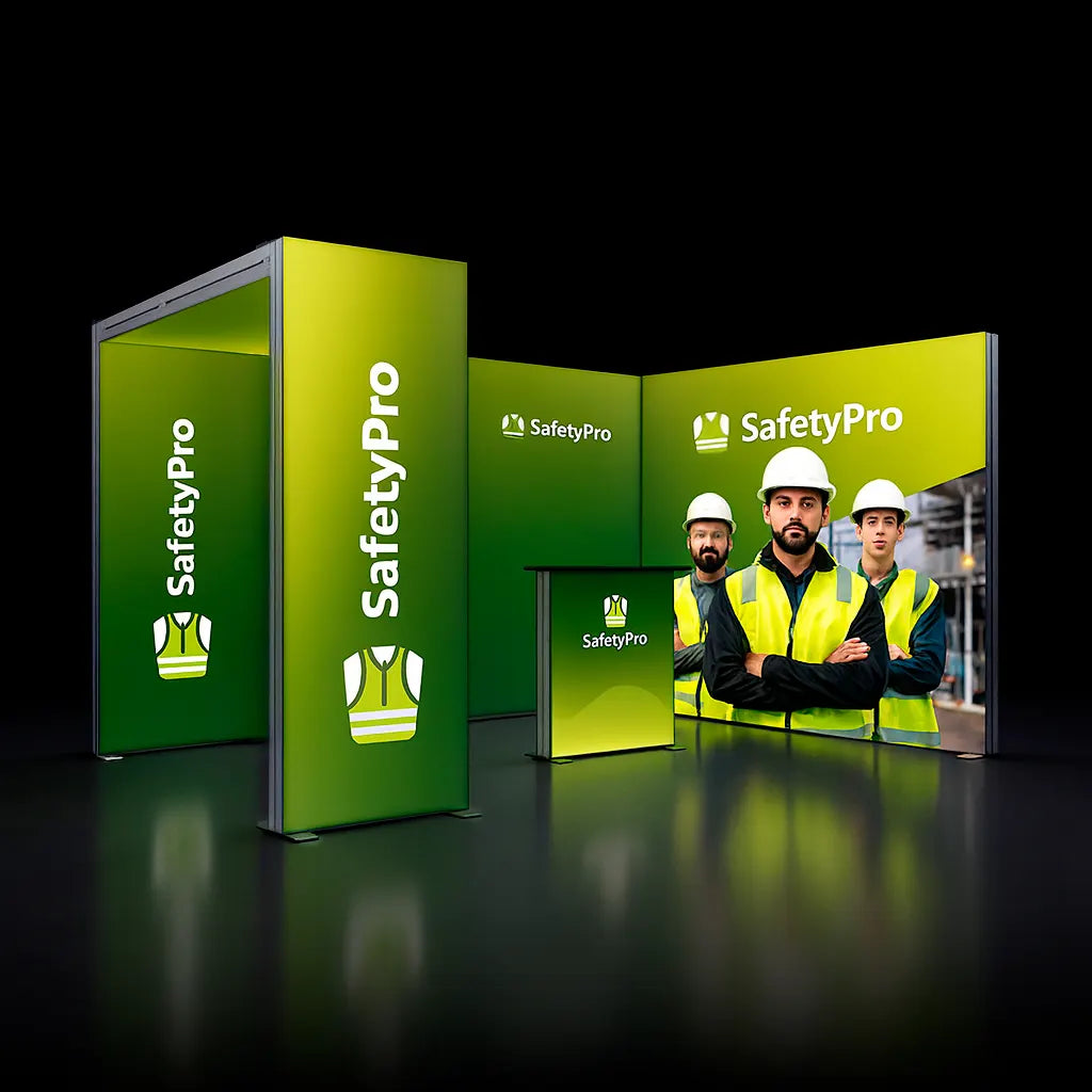 Stand LED 4x3 con Pórtico