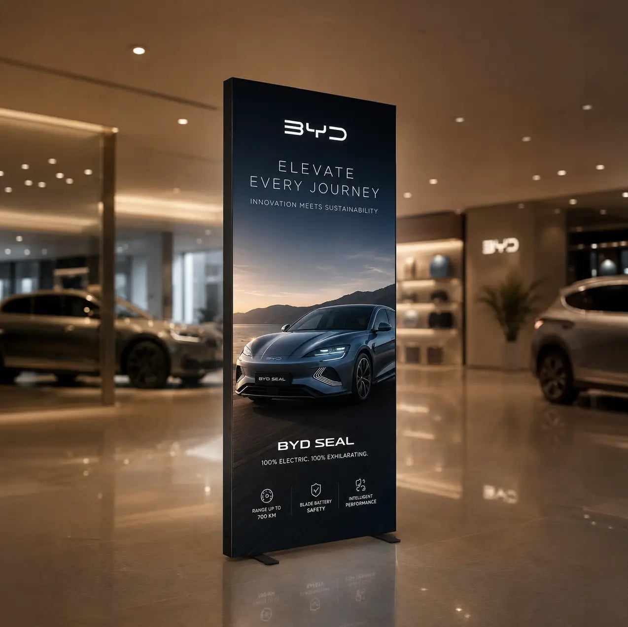 Tótem Textil LED Premium
