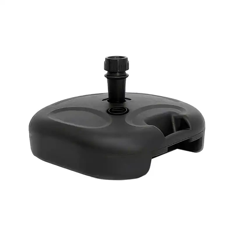Base de agua para fly banner de plástico negro