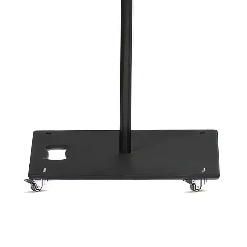 Base deluxe de 4 kg con ruedas para fly banner en negro mate