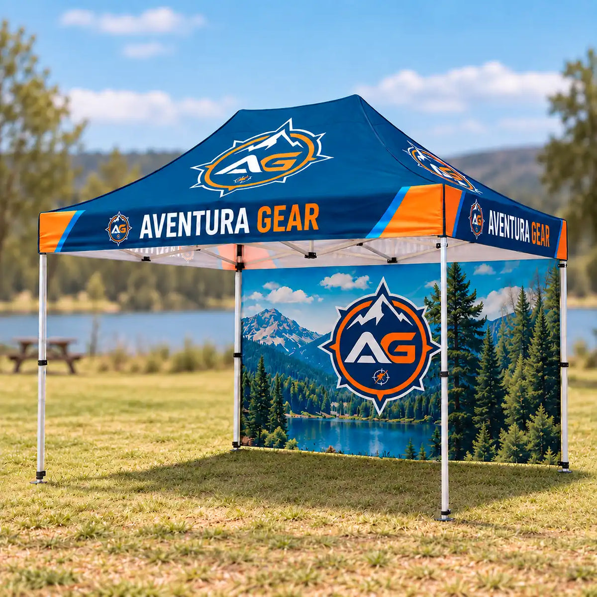 Carpa personalizada 3x4,5 metros
