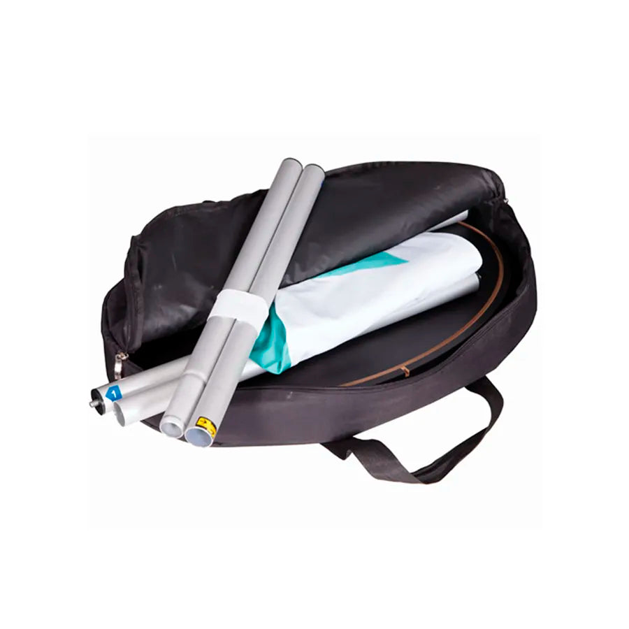 Bolsa de transporte incluida con el mostrador tubular